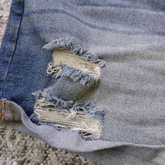Kancan Distressed Mom Shorts - Picture 7 of 10